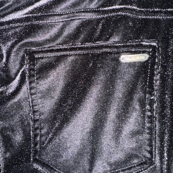 Calvin Klein Women's Stretch Velvet Legging- size XL EUC - Picture 9 of 11